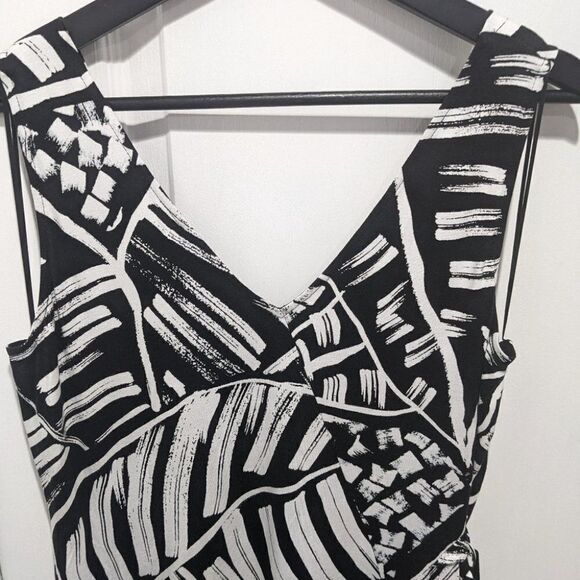 Nwt Nic+Zoe | Moonlit Palm Dress with cinched waist - Picture 9 of 12